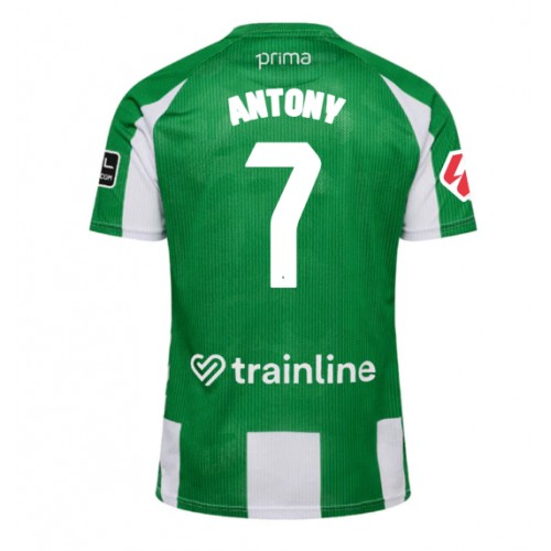 Maglia Calcio Real Betis Antony #7 Prima Divisa 2025-26 Manica Corta